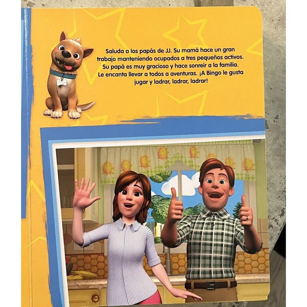 Cocomelon My Busy Books In Spanish Complete Set 10 Figurines & Playmat